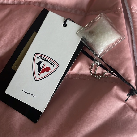 ROSSIGNOL HIVER SATIN SKI/SNOWBOARD JACKET WOMENS MEDIUM/10 NWT - Picture 2 of 2